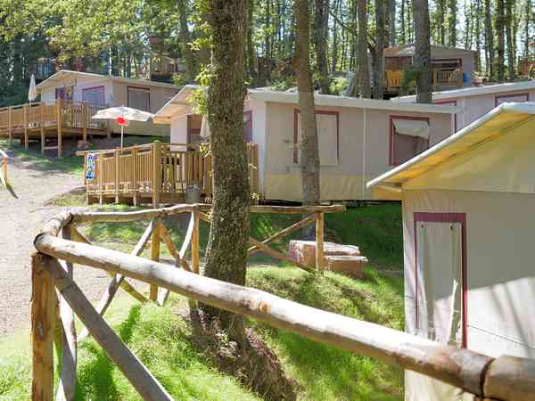 Lodgetent safaritent 2 slaapkamers