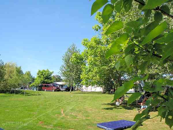 Electric grass touring pitch