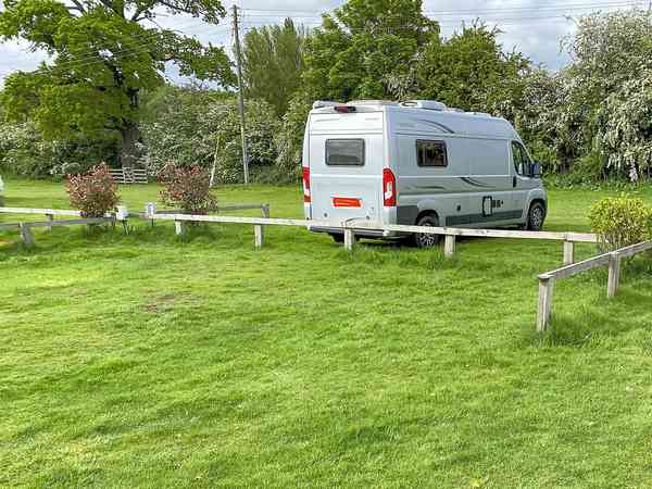 Electric grass touring pitch