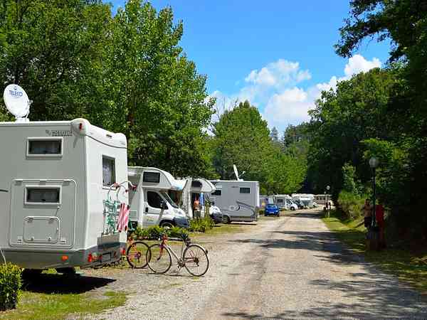 Piazzola carrello tenda con elettricità