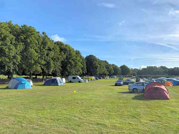 Electric grass touring pitch