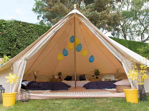 Boutique bell tent