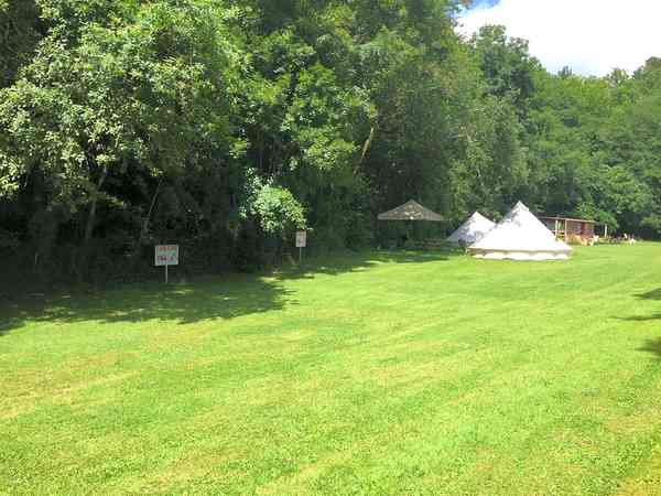Sunny and shaded pitches Sunny and shaded pitches