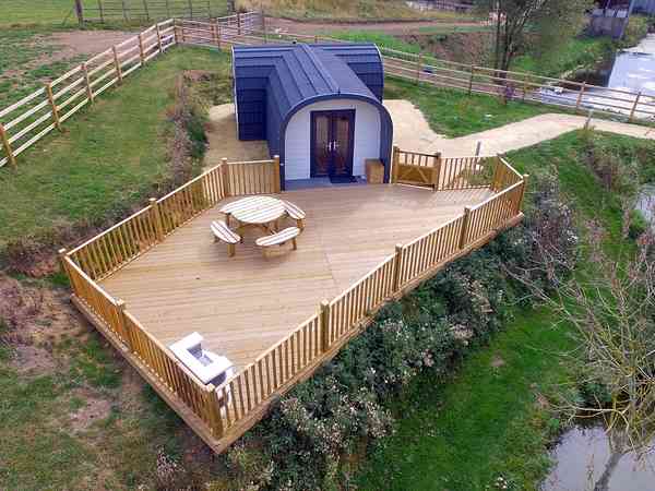 Ash 2 bedroom camping pod (pet friendly)