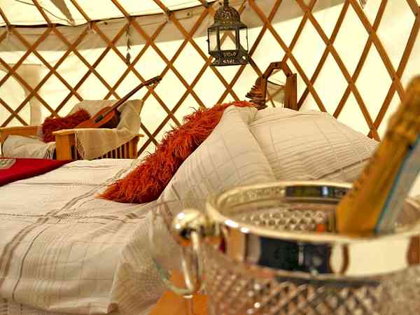 Pine yurt