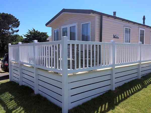 2 bedroom static caravan (no pets, plus, superior)