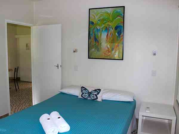 Bedroom with towels provided Bedroom with towels provided