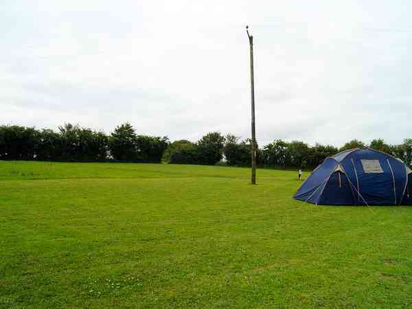 View across pitch to the north View across pitch to the north