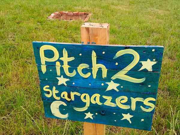 Emplacement pour tente ou pour caravane pliante (#2 Stargazers) sur herbe sans électricité