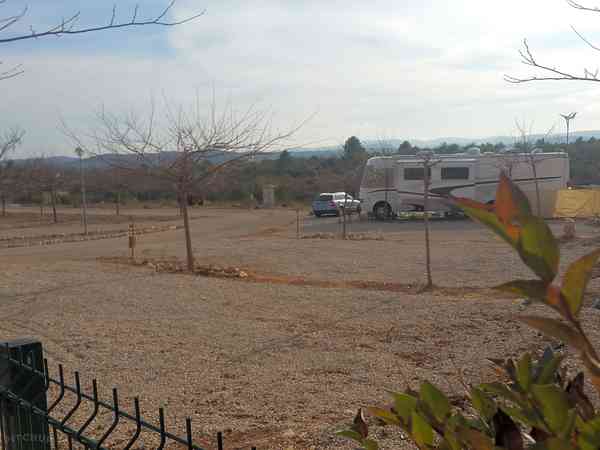 Gravel touring pitch Gravel touring pitch
