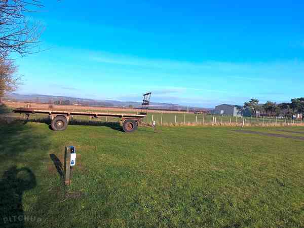Electric grass touring pitch
