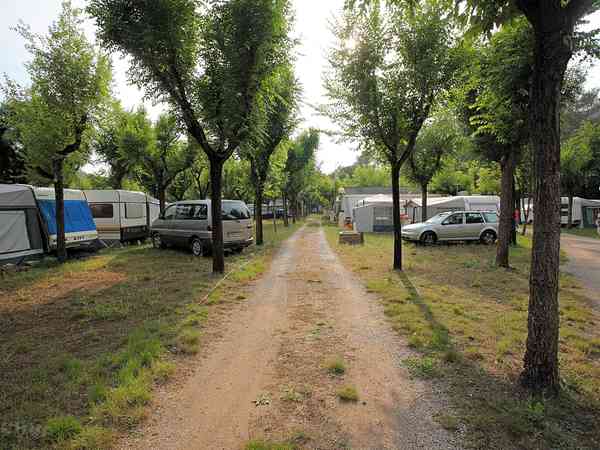 Parcel·la de gespa amb electricitat opcional