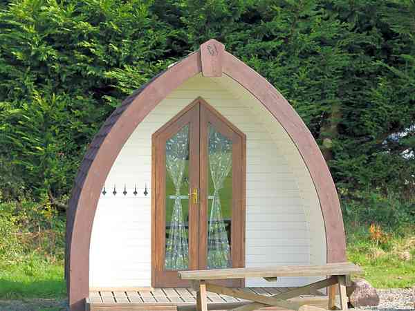 Pod-Hütte Cwtch (nur Paare)