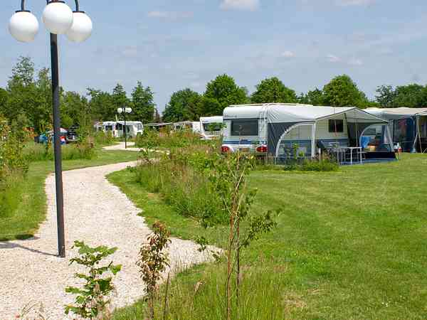 Electric grass tent, trailer tent or touring caravan pitch (comfort)
