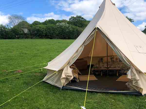 Ryeland bell tent (2 adults and 2 children)