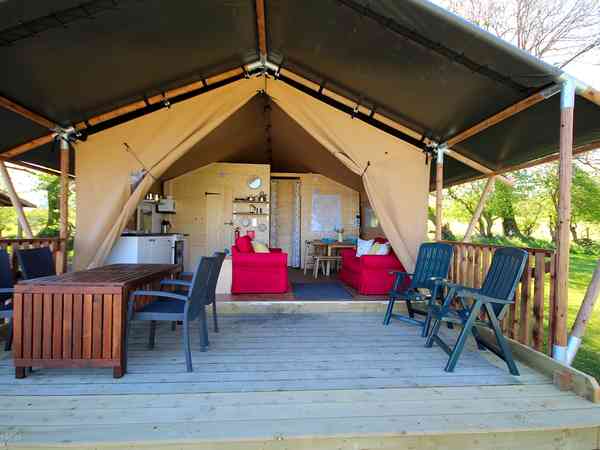 Tente safari 2 chambres