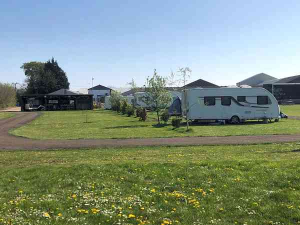 Powered grass site