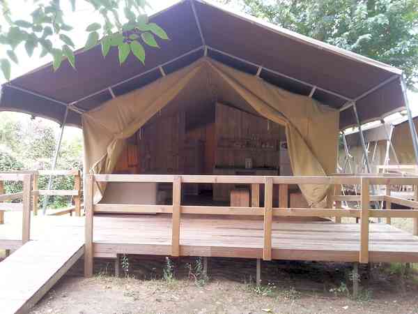 2 bedroom safari tent