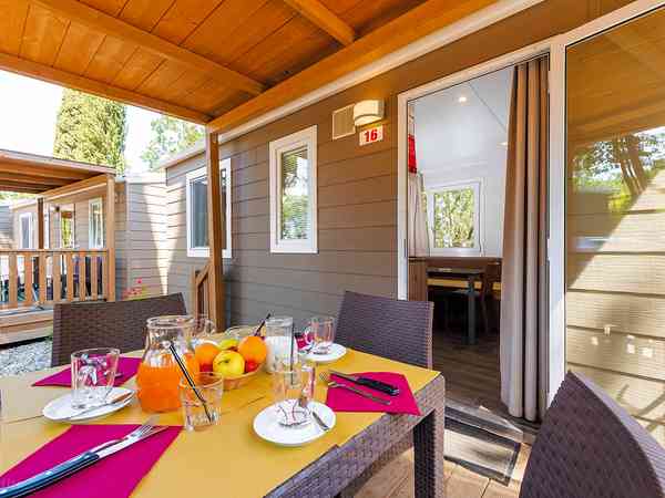 Mobil-home 2 chambres (supérieur)
