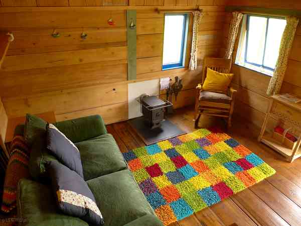 Inside the Great Orchard Cabin Inside the Great Orchard Cabin