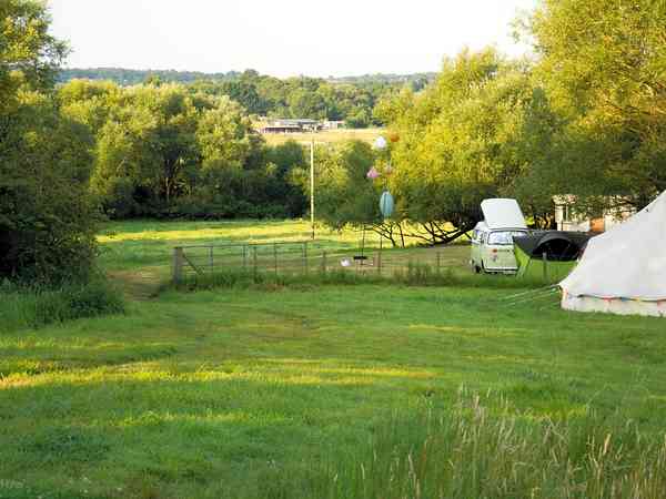 Non-electric grass campervan pitch