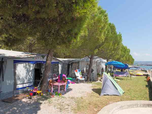 Electric grass pitch (waterside)