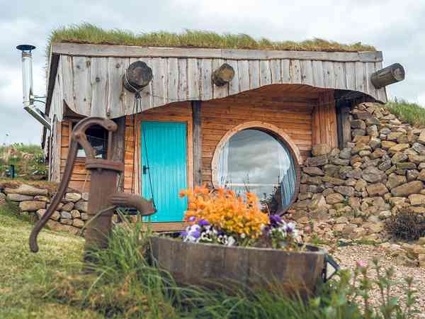 Otter Hobbit House (2 felnőtt és 2 gyerek) faház számára, 1 hálószoba