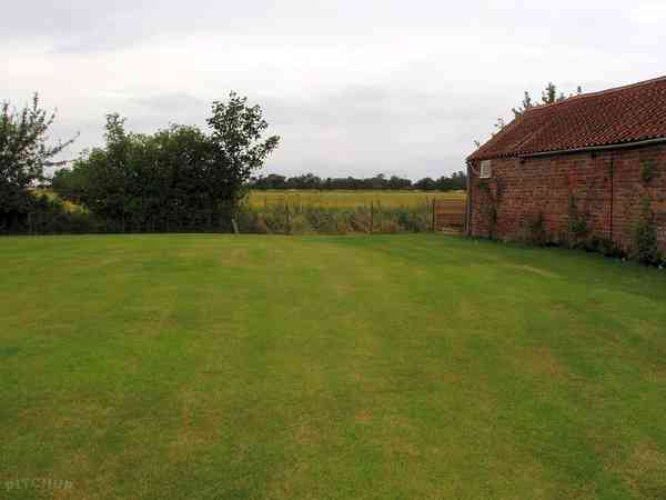 Electric grass tent or trailer tent pitch