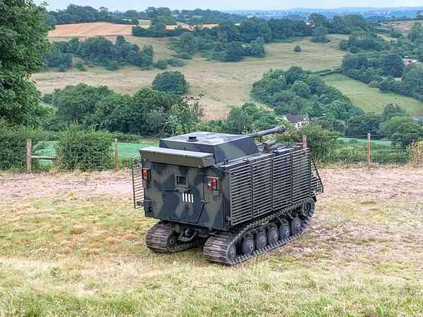 Tank camping pod