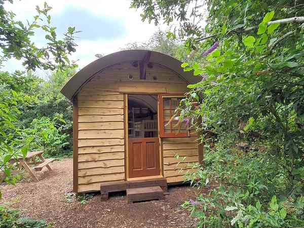 Talulah shepherd's hut