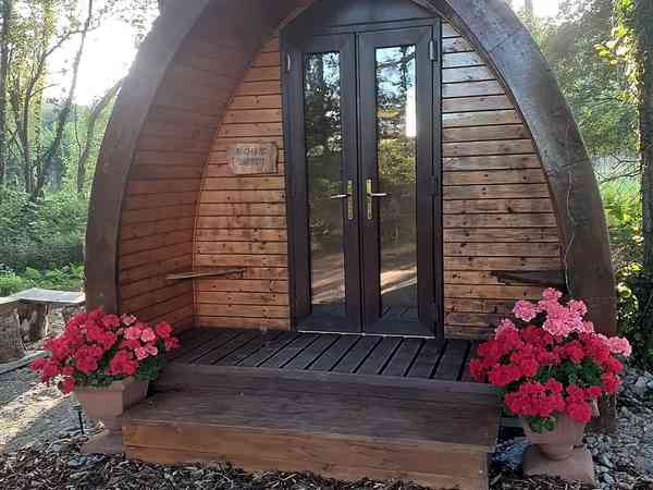 Burton camping pod (maximum 2 adults)