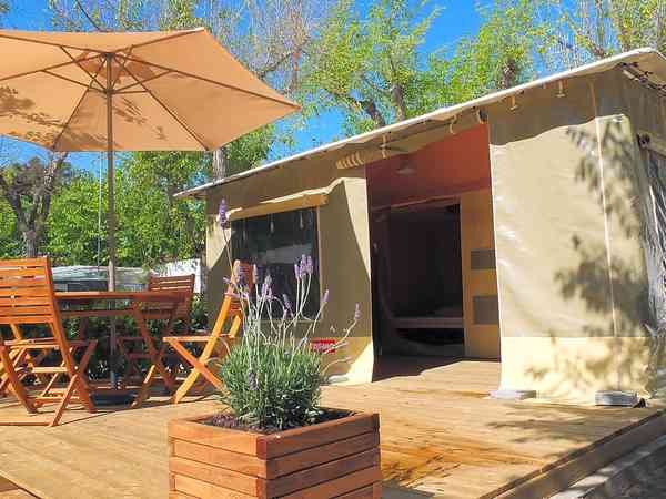 Caraibes 2 bedroom safari tent