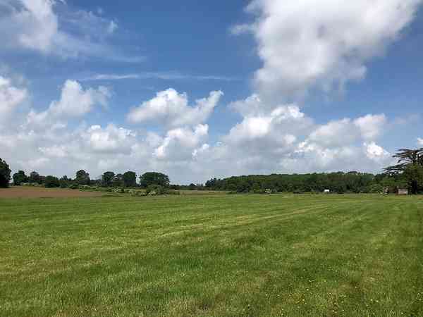 Non-electric grass touring pitch