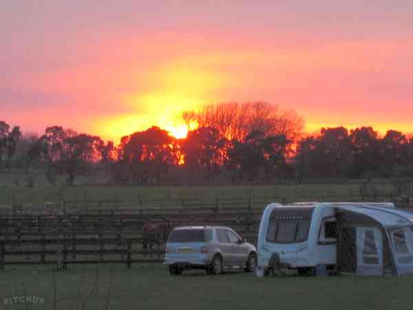 Electric grass pitch