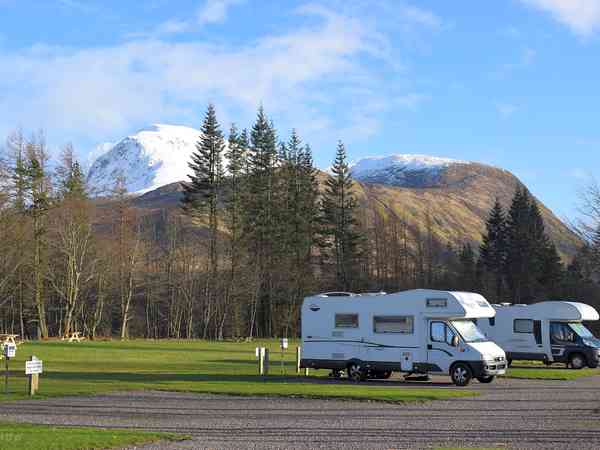 Electric hardstanding touring pitch