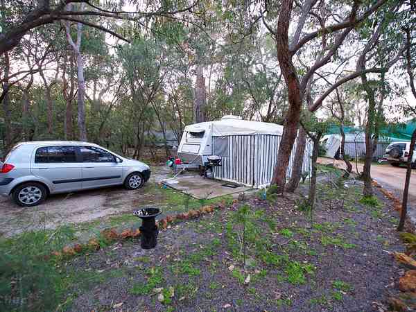 Spacious pitches with electricity point Spacious pitches with electricity point