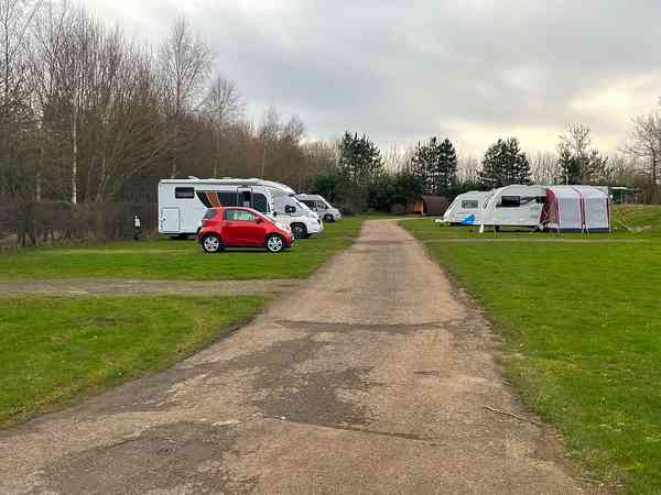 Fully-serviced hardstanding motorhome pitch (XL)