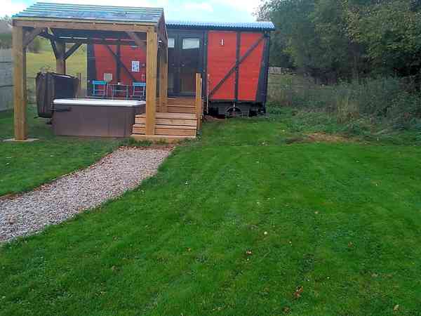Cabane de berger Cheviot (3 personnes, jacuzzi)