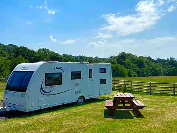 Old Orchard fully-serviced hardstanding and grass touring pitch