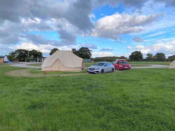 Buttercup bell tent
