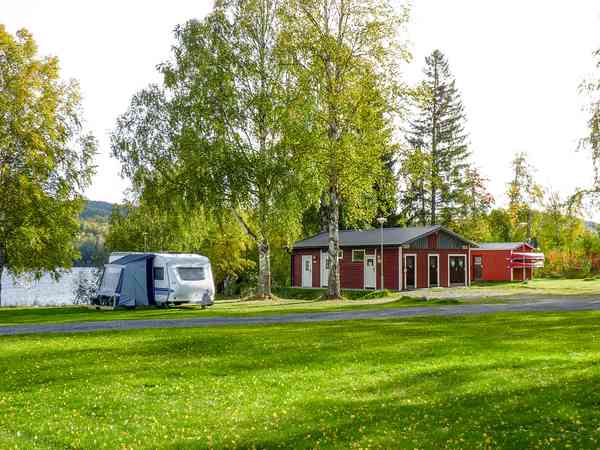 Electric grass and earth touring pitch