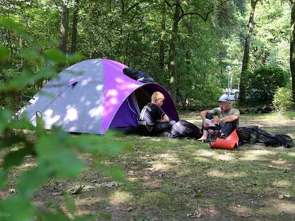 Emplacement pour tente sur herbe avec électricité optionnelle