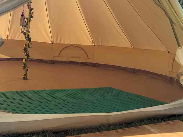 Tenda em forma de sino