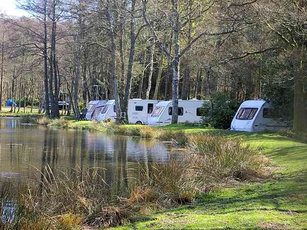 Electric hardstanding touring pitch