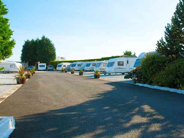 Spacious pitches Spacious pitches