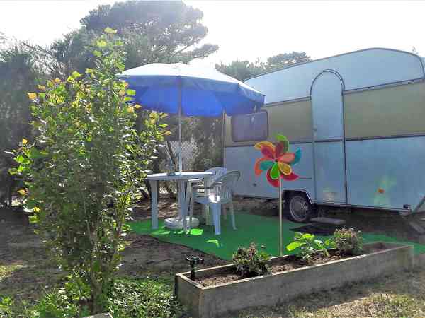 The on-site touring caravan The on-site touring caravan