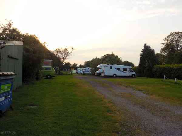 Site at dawn Site at dawn