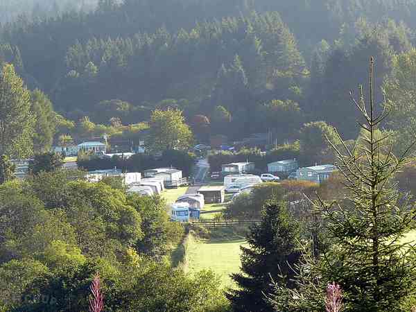 Electric hardstanding touring pitch (riverside)