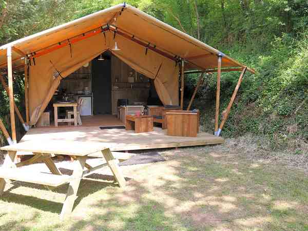 Safarizelt 2 Schlafzimmer (Luxus)