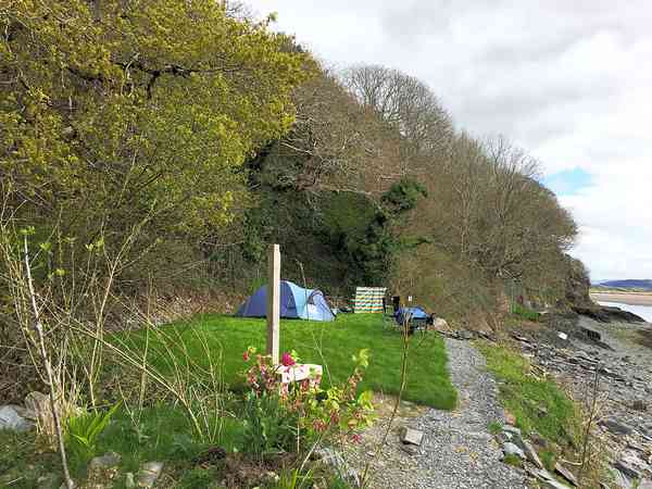 Peaceful, secluded pitch Peaceful, secluded pitch